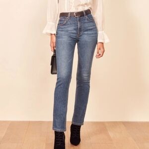 Reformation | Liza Straight Leg Jeans in Laguna